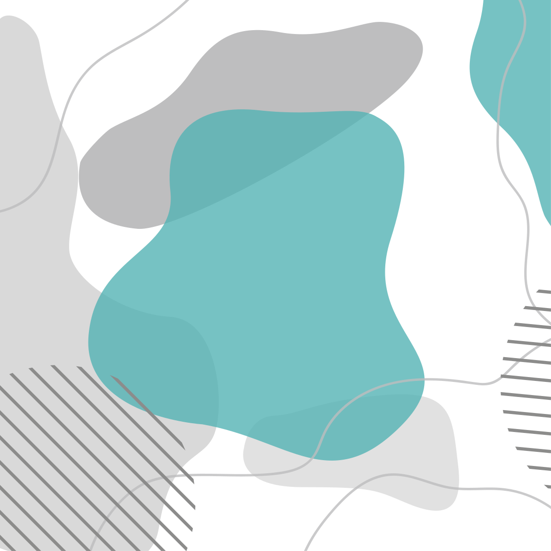 Plakát k výstavě modrozelené nástěnné umění - TenStickers