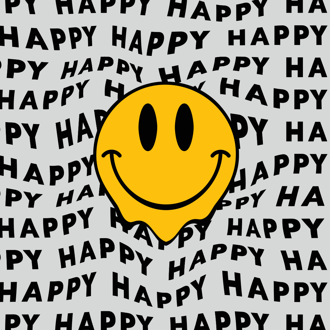 Plakát do ložnice teenagera radost s usmívajícím se emoji - TenStickers