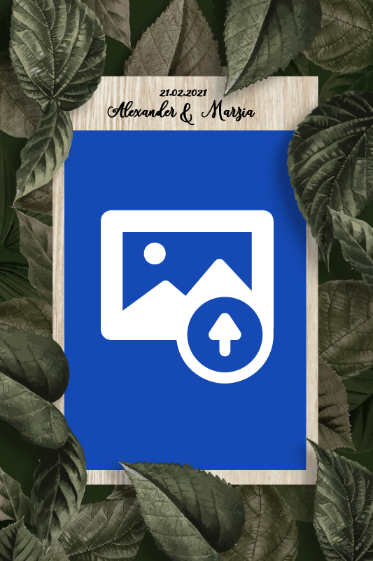 Plakát slavností a událostí svatba a kytice - TenStickers