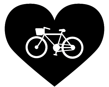 Cyklistický plakát miluji kola - TenStickers