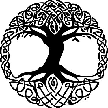 Plakát se stromy dekorativní celtický strom - TenStickers