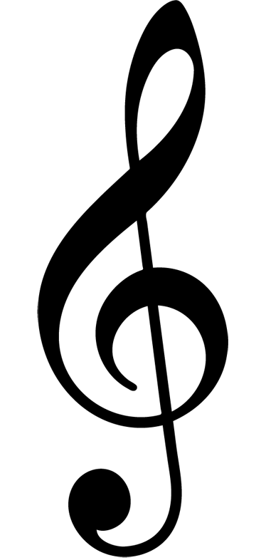 Plakát muzikály a klíčové noty na zeď - TenStickers