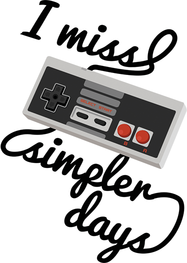 Retro plakát nálepky z bezstarostných dnů - TenStickers