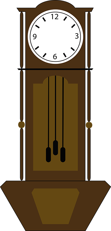 Retro plakát s vintage vinylovými hodinami - TenStickers