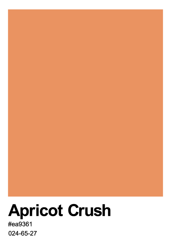 Meruňková drť dekorativní plakát - TenStickers