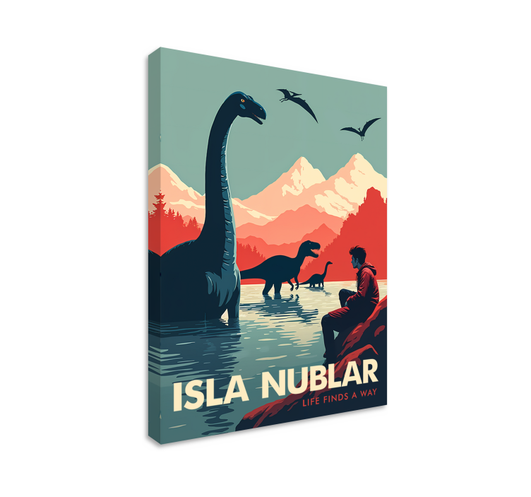 Ostrov nublar Obraza dinosaurů - TenStickers