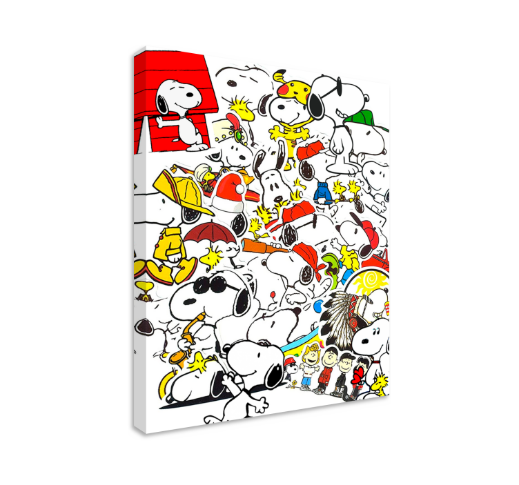 Snoopy znak mateřské obraz - TenStickers