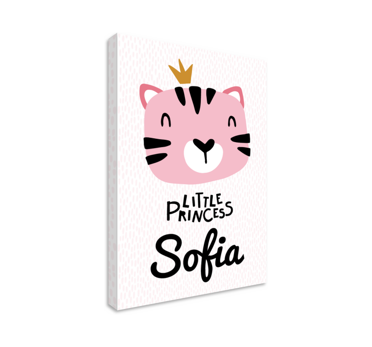 Bebe gato estilo nordico školka obraz - TenStickers