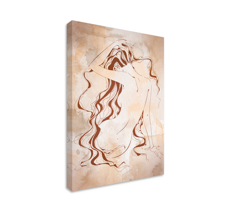 Moderní toaletní papír koupelnové obraz umění - TenStickers