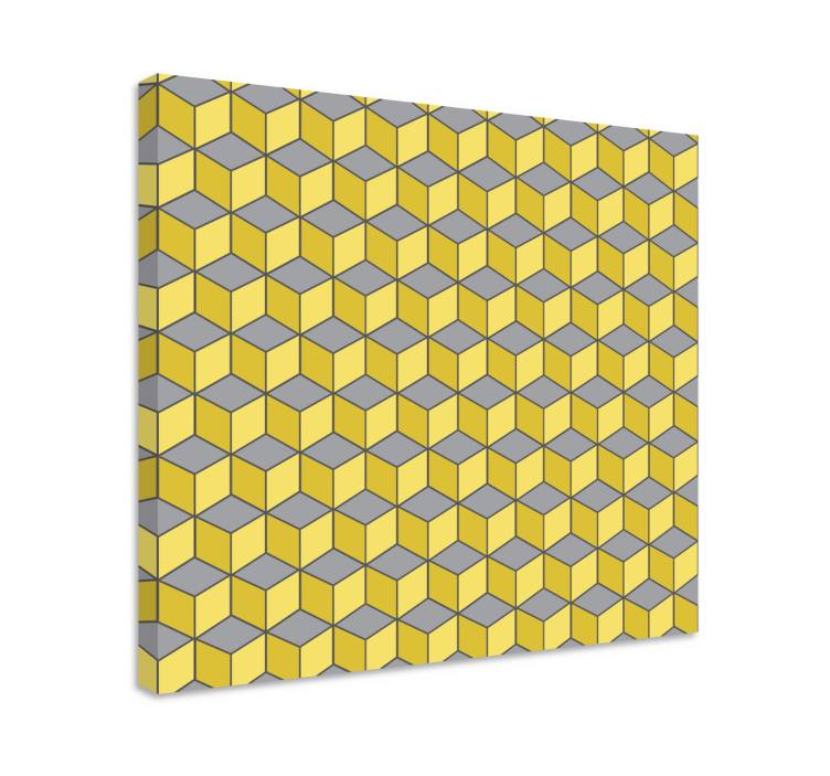 Pantone sqaures 3d obrazy na plátně - TenStickers