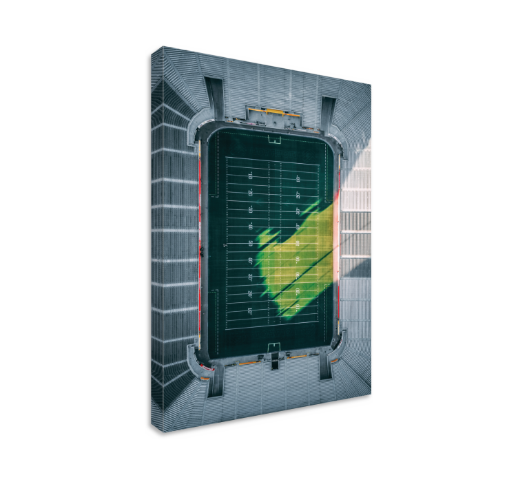 Letecký pohled na stadion Obraza Sport - TenStickers