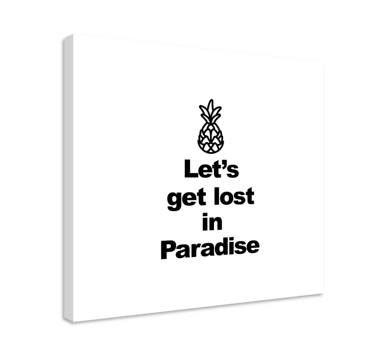 Obraza citací ananasové dobrodružství - TenStickers