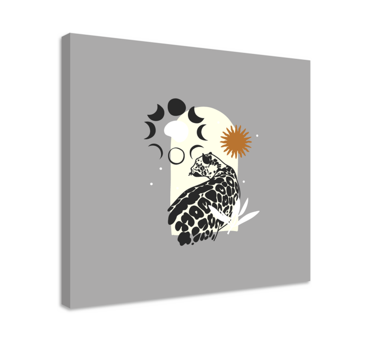 Obraza slona jaguár a nebeské prvky - TenStickers