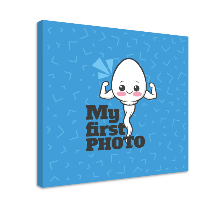 Obraza pro školku moje první fotografie - TenStickers