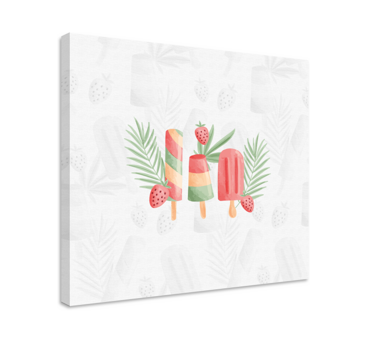 Obraza s ovocem mražené ovocné pochoutky - TenStickers