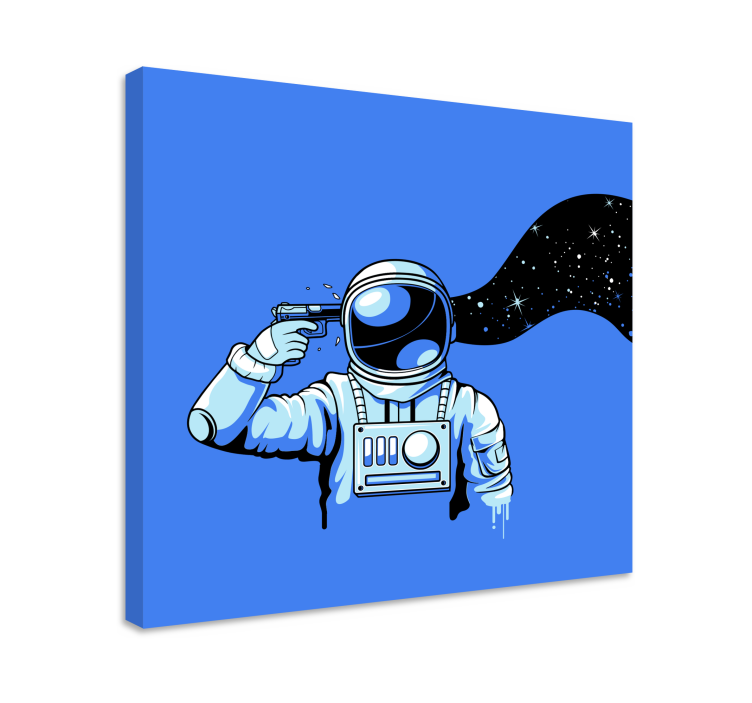 Střílení astronautů Obraz - TenStickers