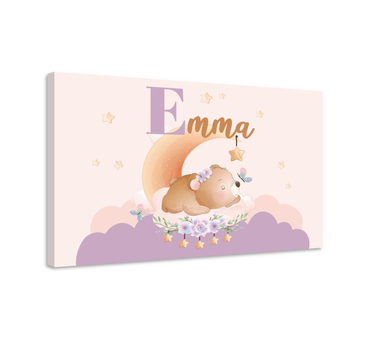 Obraza pro školku medvědí sny - TenStickers