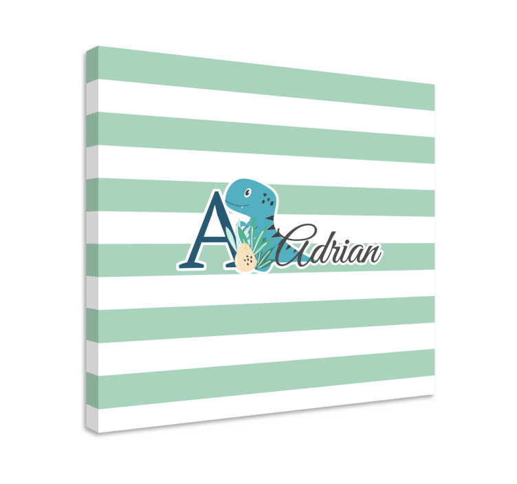 Obraza dinosaurů adrianova hravá dino - TenStickers