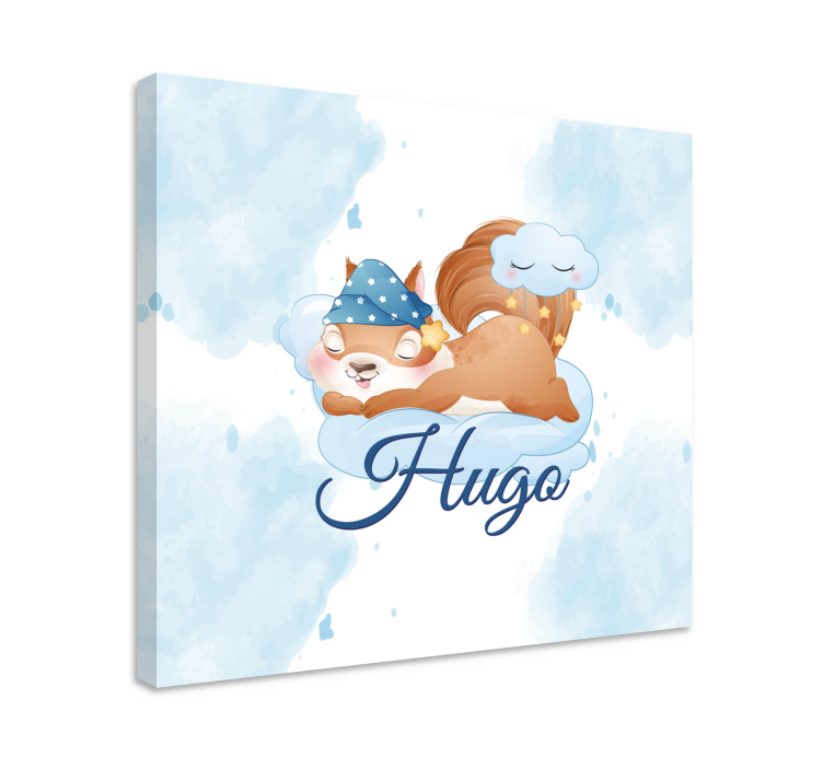 Zvířecí roleta snící veverky - TenStickers