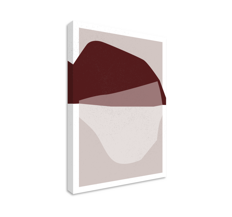 Moderní obraz fúze abstraktních tvarů - TenStickers