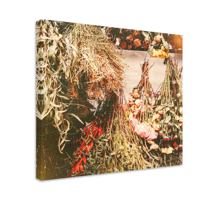 Obraza květin a rostlin sušené květinové aranžmá - TenStickers