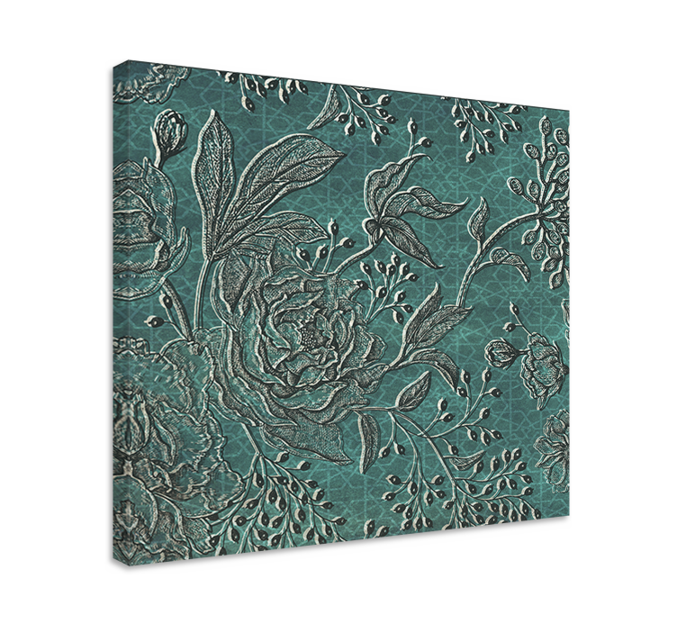 Obrazy na plátně s rostlinami orientální flóry - TenStickers