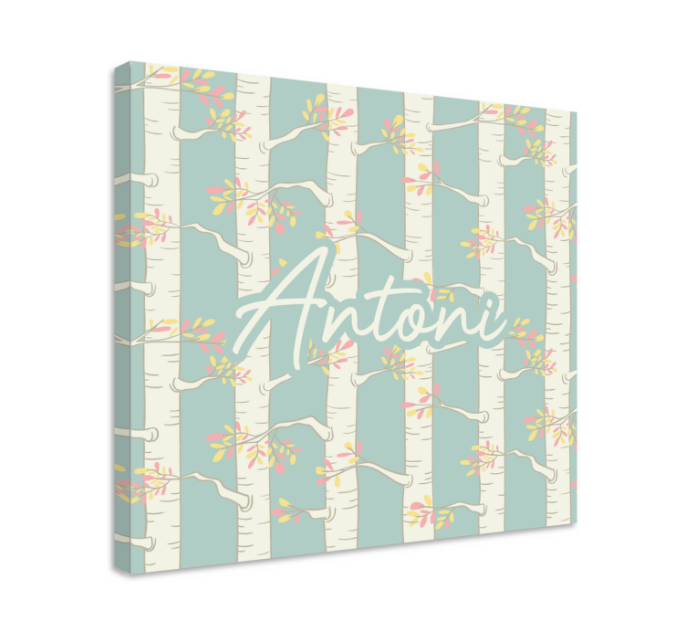 Obraza květin a rostlin březové květy - TenStickers