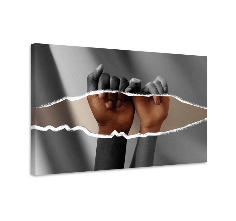 Obraz lidé a postavy ruce pohromadě - TenStickers