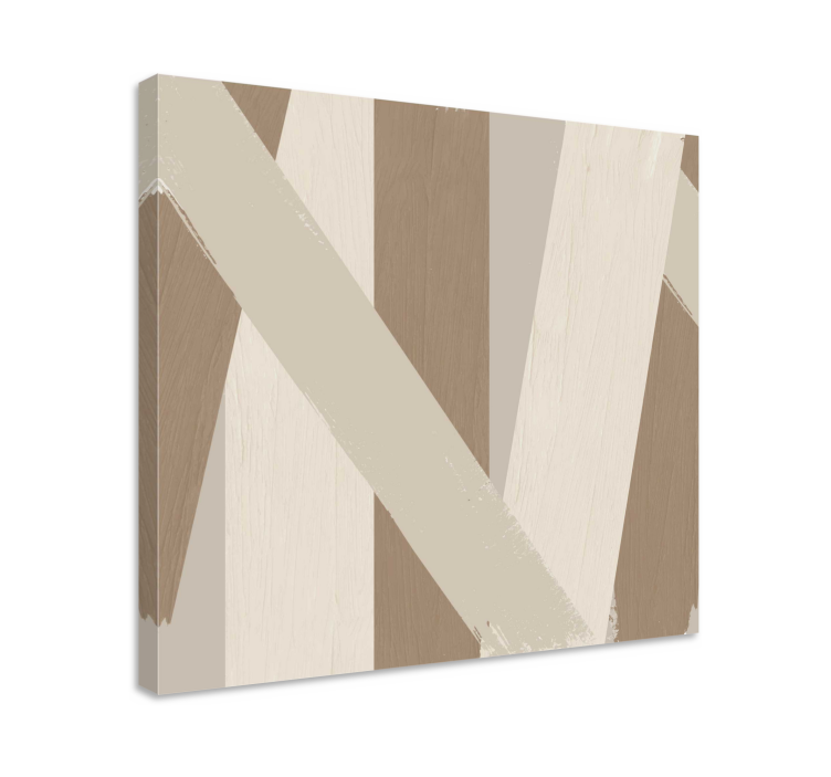 Umělecké tisky na obraz pískové barvy - TenStickers