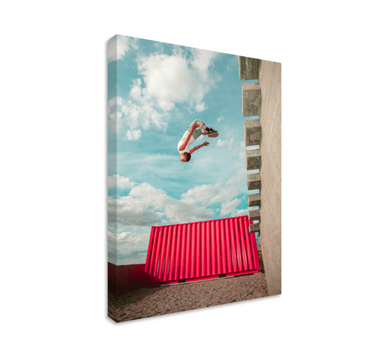 Návrh tisku plakátu parkour - TenStickers