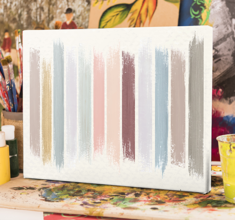 Barevné malby na plátně - TenStickers