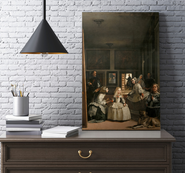 "Las Meninas"Las Meninas jsou malířské dílo španělského barokního - TenStickers