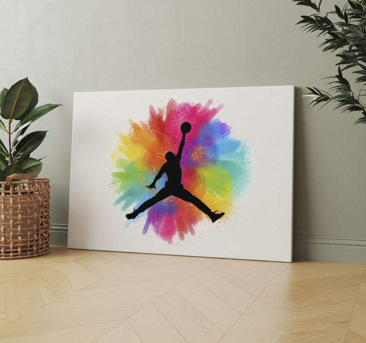 Michael Jordan obraz basketbal - TenStickers