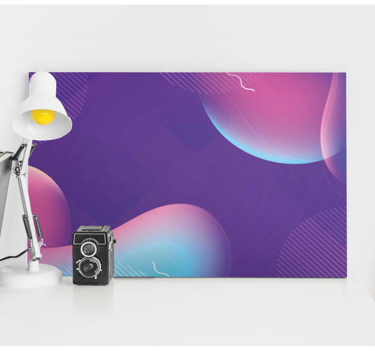 Moderní obraz abstraktní tekuté formy - TenStickers