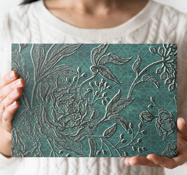 Obrazy na plátně s rostlinami orientální flóry - TenStickers