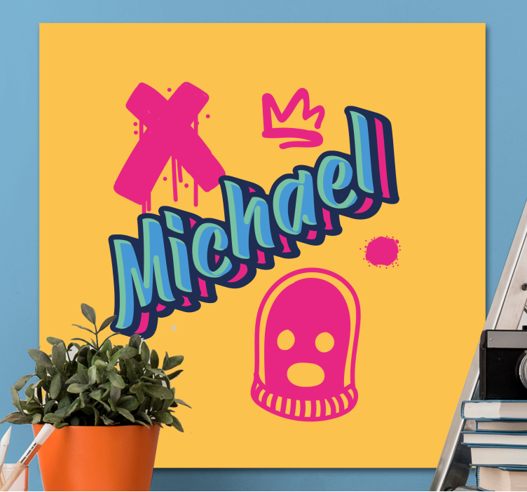 Obraza abc a písmena výraz tučného písma - TenStickers