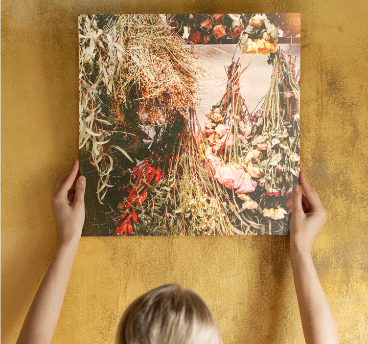 Obraza květin a rostlin sušené květinové aranžmá - TenStickers