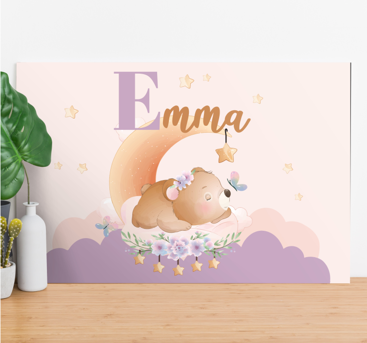 Obraza pro školku medvědí sny - TenStickers