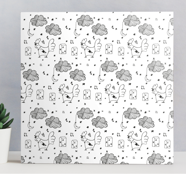 Obraza zvířat okouzlující peříčkoví přátelé - TenStickers