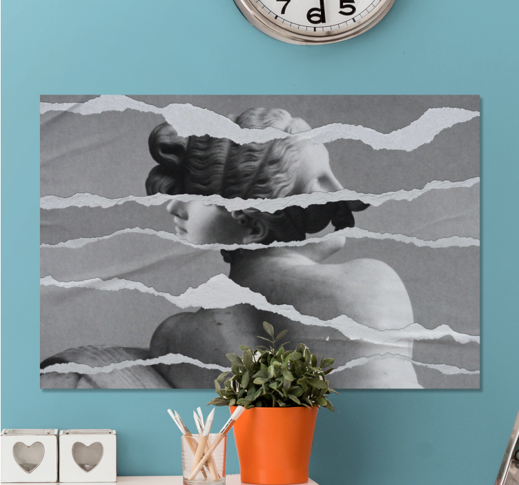 řecká socha obraz koláž ložnice obraz - TenStickers