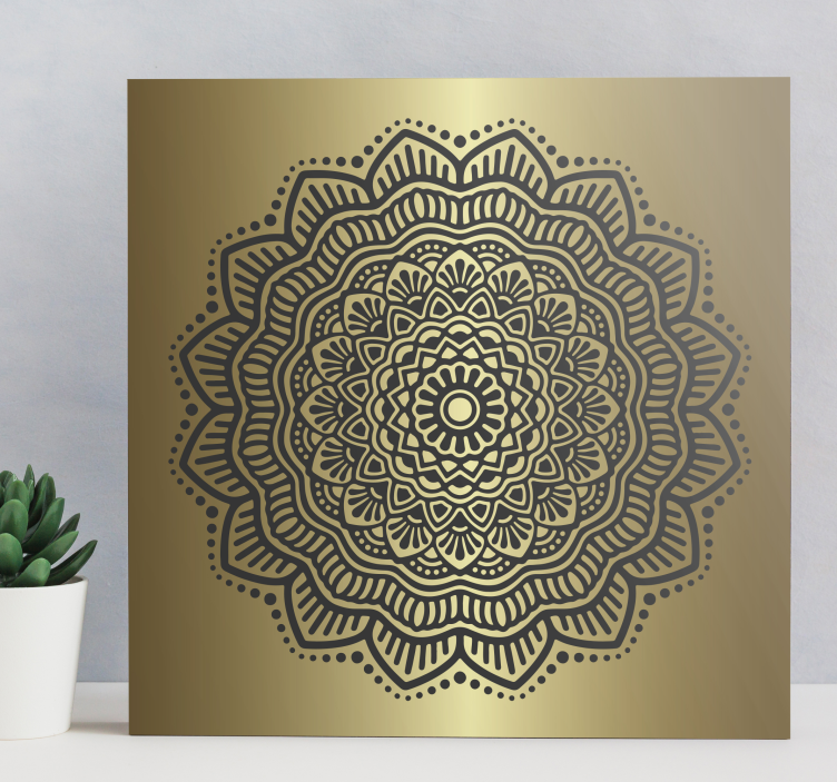 Mandala vstupní hala obraz umění - TenStickers