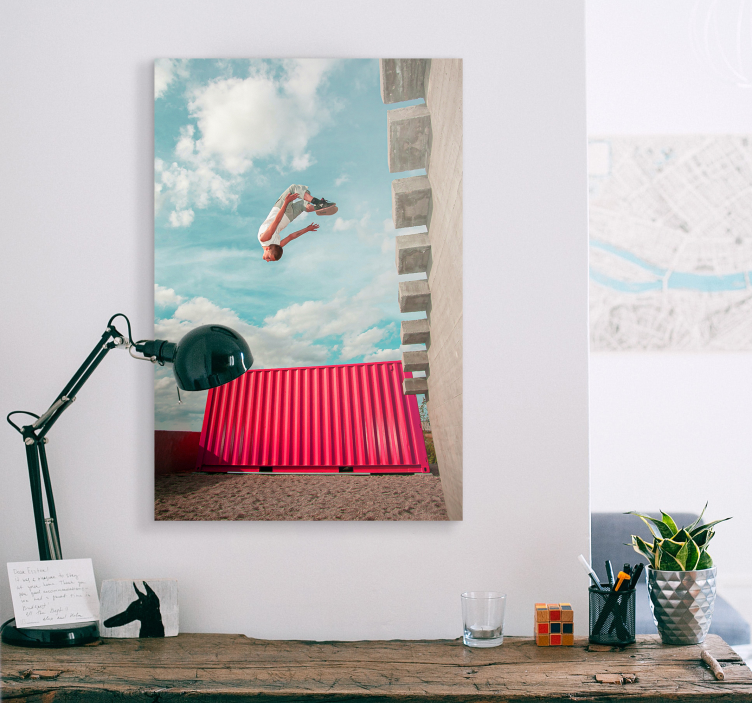 Návrh tisku plakátu parkour - TenStickers