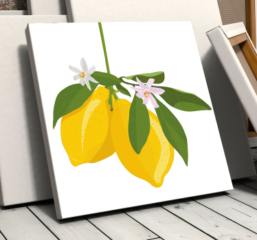 Citron strom ovoce obraz umění - TenStickers