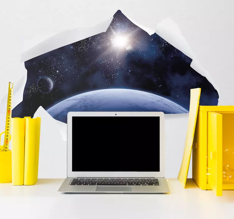 3d vesmírná samolepka - TenStickers