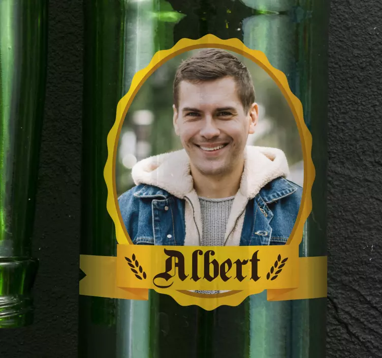 Přizpůsobitelný štítek k oslavě Zvířecí nálepka - TenStickers