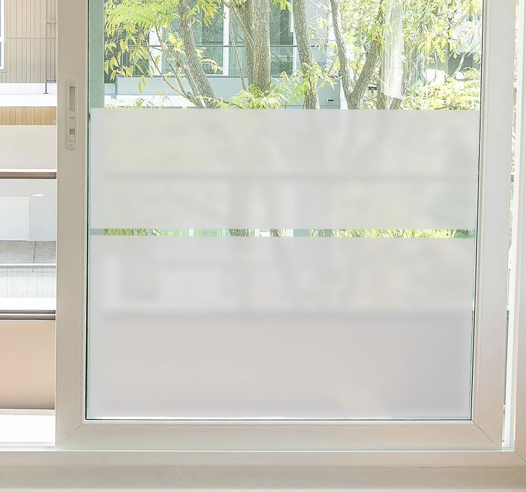 Průsvitná skleněná samolepka - TenStickers