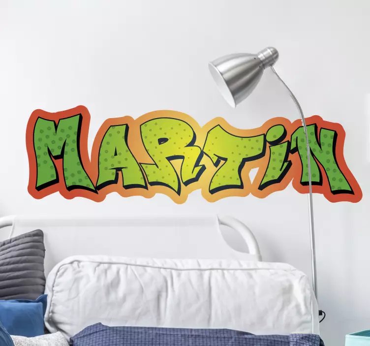 Přizpůsobitelná samolepka na kolo graffiti - TenStickers