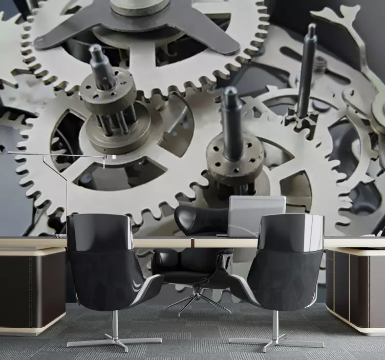 Nástěnná malba nástěnné hodiny - TenStickers