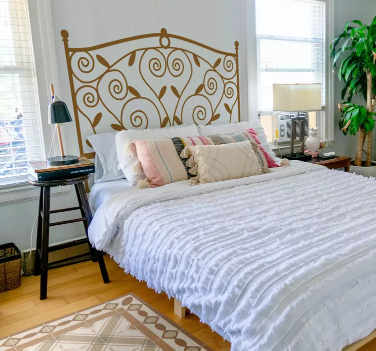 Nálepka na zeď z tepaného železa - TenStickers