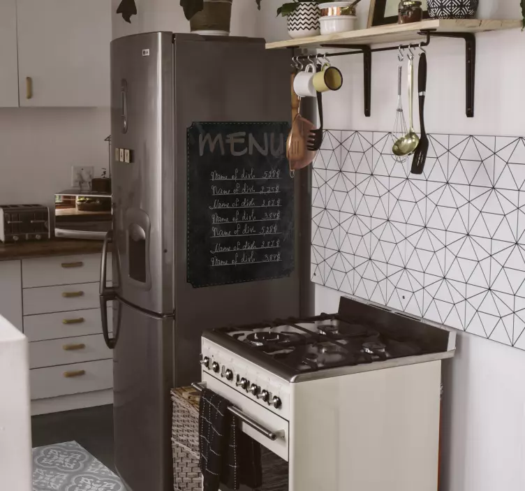 Samolepka na tabuli menu - TenStickers